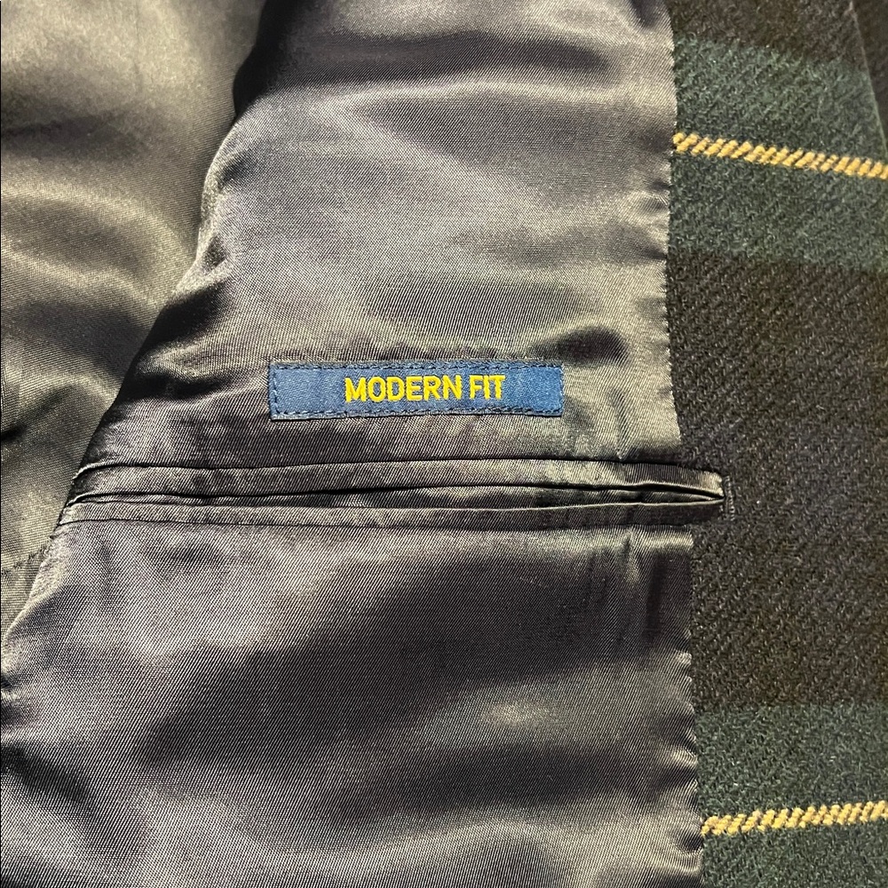 *NWOT* Polo Ralph Lauren Modern Fit Tartan Plaid Suit Jacket - Picture 8 of 9